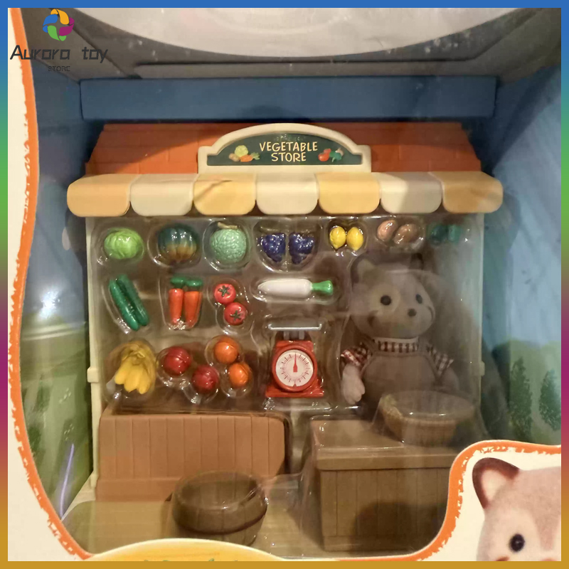 Vintage Collectibles Store - Sylvanian Families Uitverkocht Shop Series Raccoon