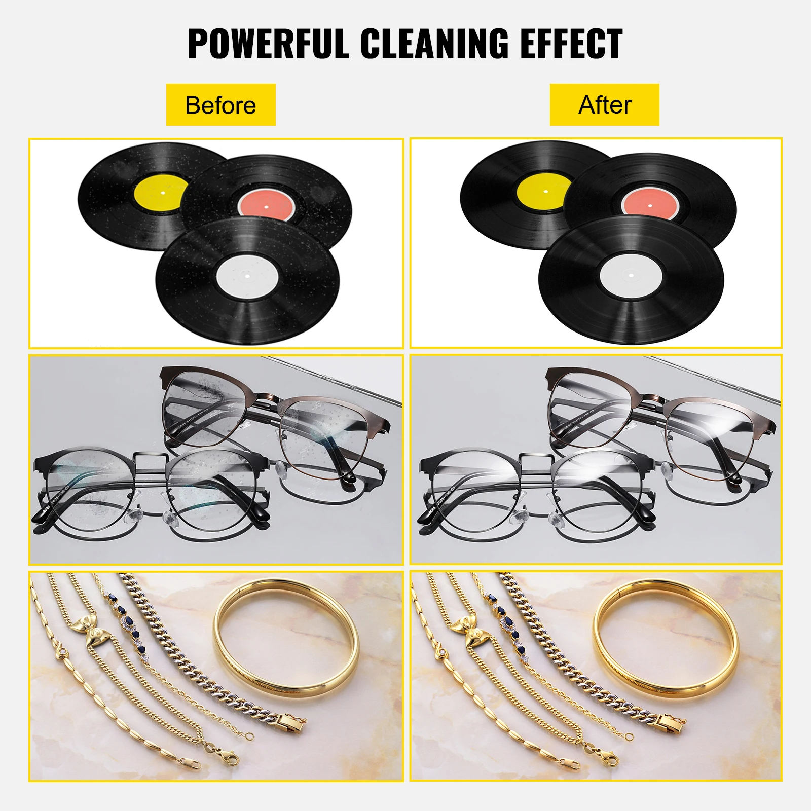SIHAO 6L Ultrasone Vinylplaten - Vinyl Record Cleaner recensie en prijs
