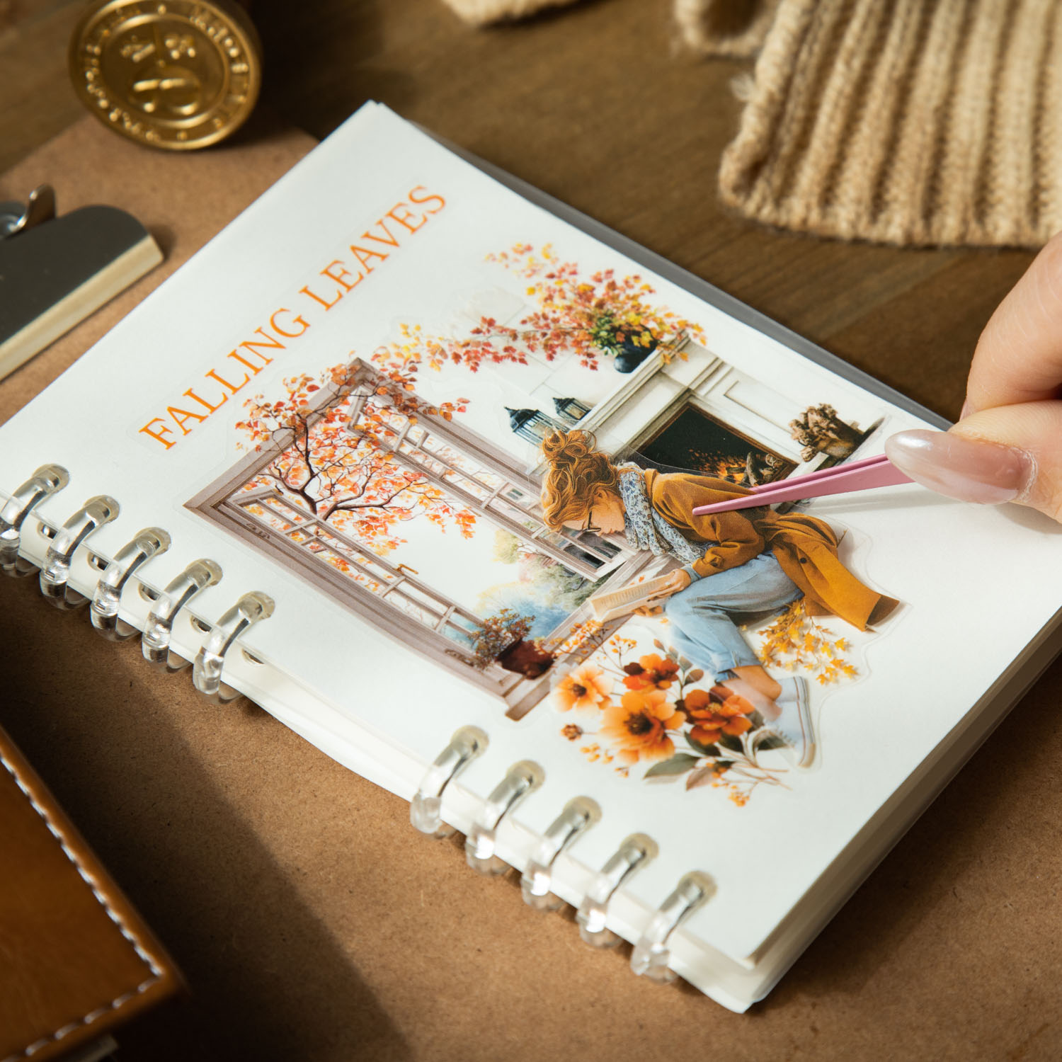 Vintage bloemenbladeren tuinla - Vintage Collectible Books recensie en prijs